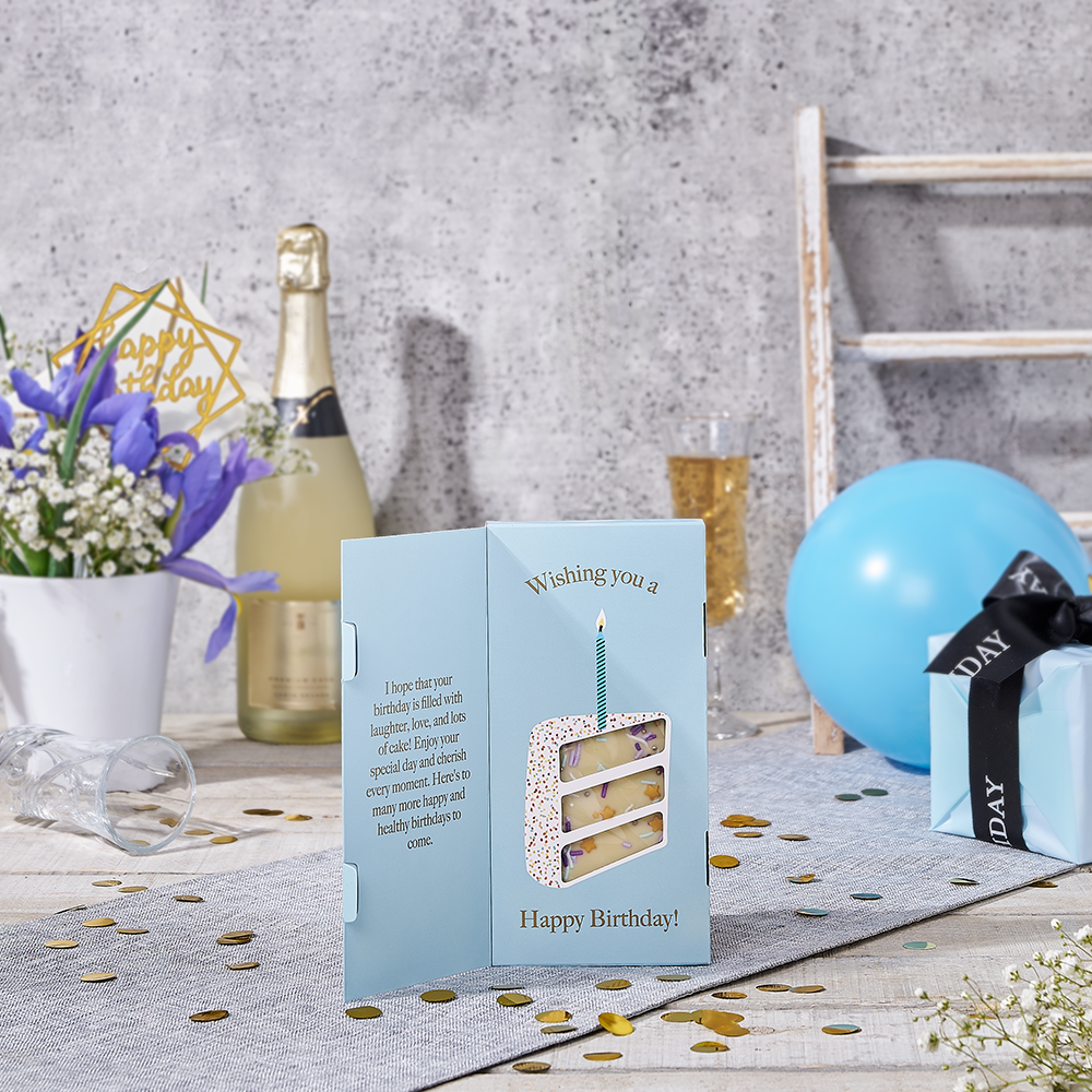 Birthday Bash Gift Set, birthday gift, birthday, chocolate gift, chocolate, dessert gift, dessert