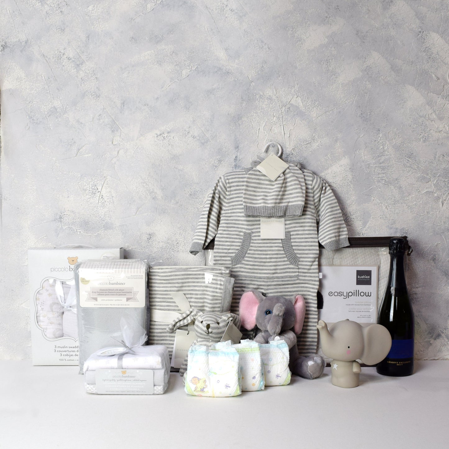 Unisex Comfort Set with Champagne Hazelton's