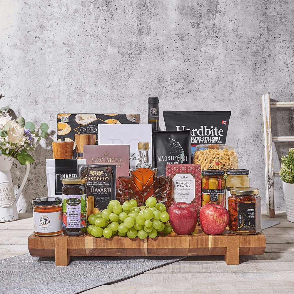 Delicious Kosher Feast Gift, wine gift, wine, kosher gift, kosher, kosher wine gift, kosher wine, fruit gift, fruit