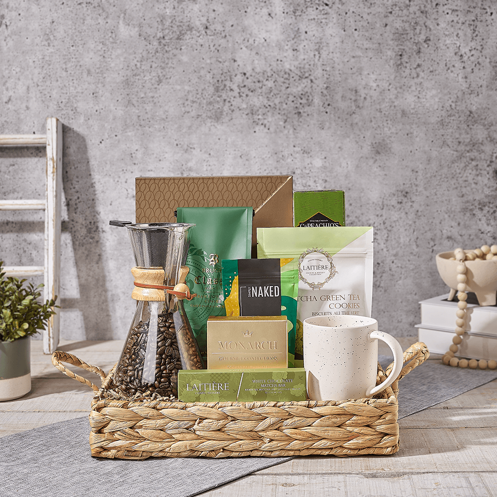 Halal Pour Over Gift Set – how the gift is presented