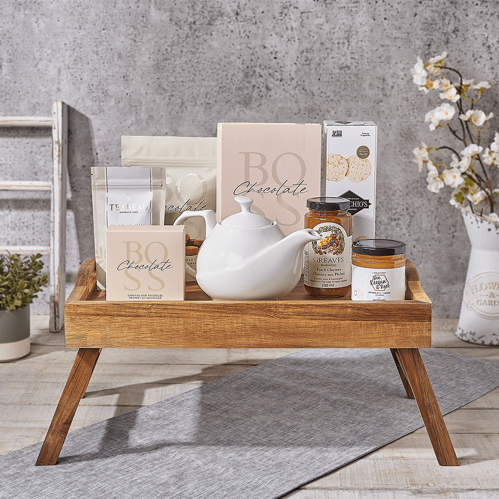 Halal Tea & Chocolate Gift Tray, tea gift, tea, halal gift, halal, chocolate gift, chocolate