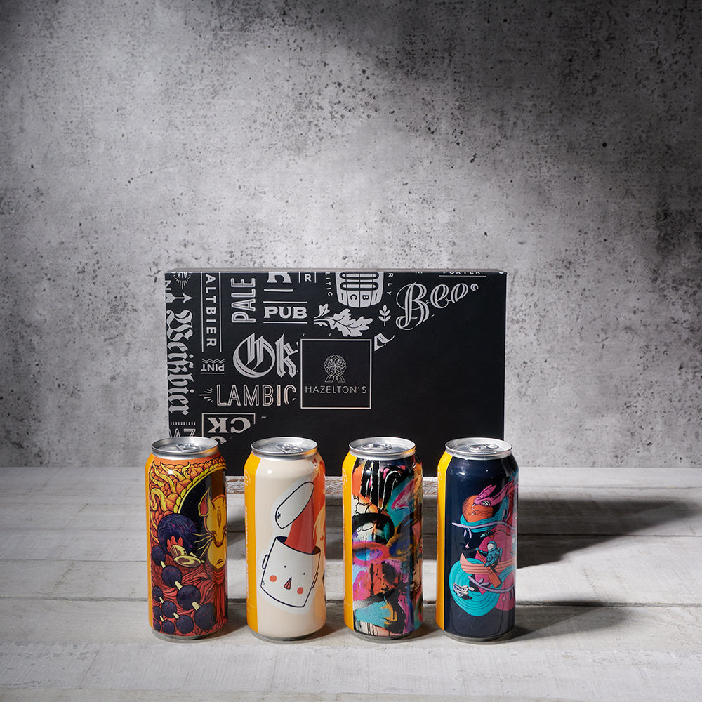 Father's Day Canadian Beer Box – how the gift is presented