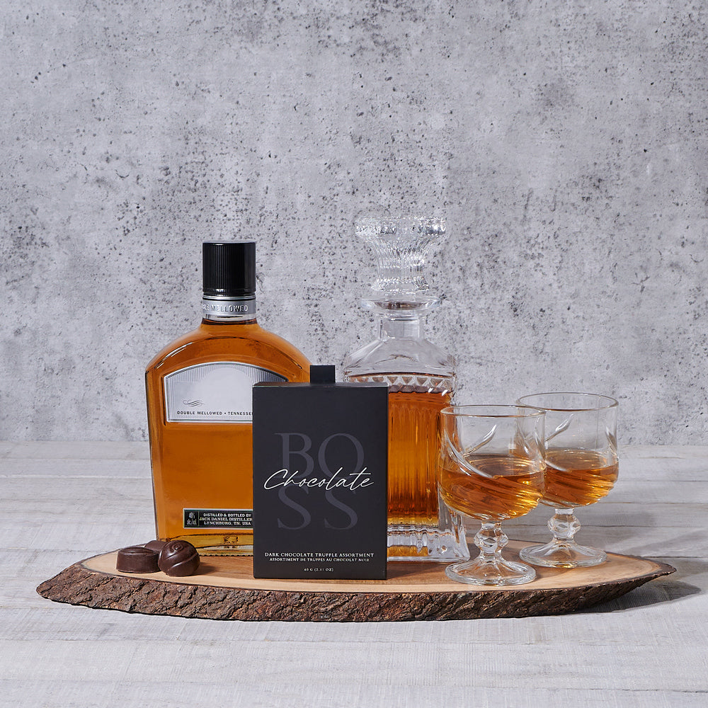 Exclusive Liquor Gift Set, liquor gift baskets, gourmet gift baskets