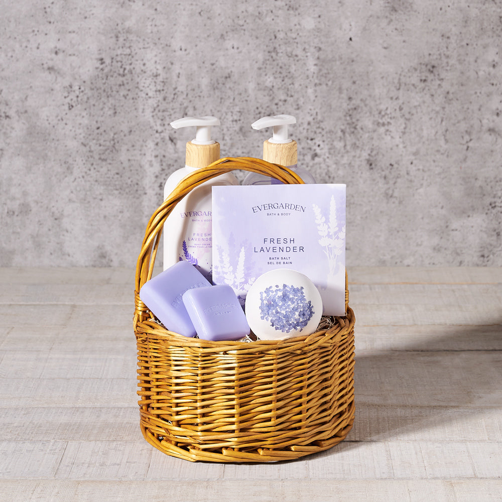 Mother's Day, Gift Set, Spa Gift Set, Skincare, Lavender, Bath And Body, Spa, Spa Gift Set Delivery, Delivery Spa Gift Set, Bath And Body Gift Set