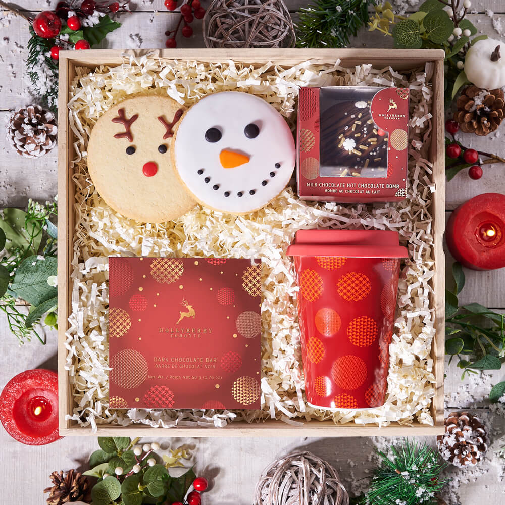 Holiday Sweet Treats Gift Box – how the gift is presented