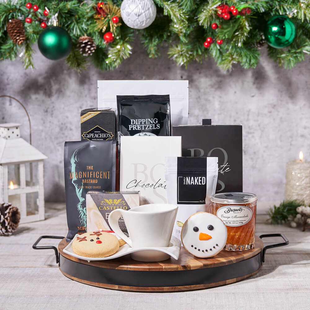 Festive Season Artisan Gourmet Gift Set – how the gift is presented
