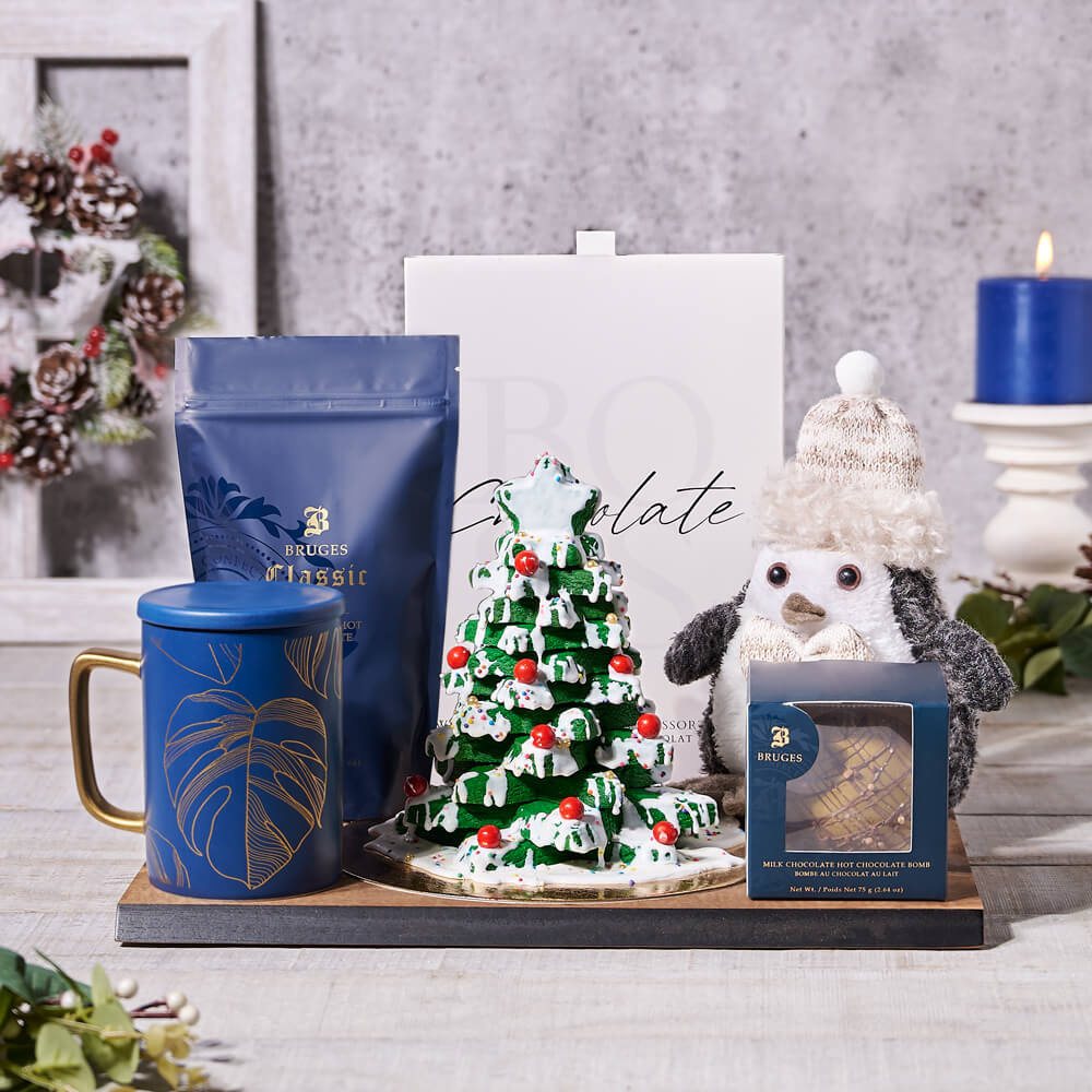Christmas Chocolate and Cookie Treats – how the gift is presented