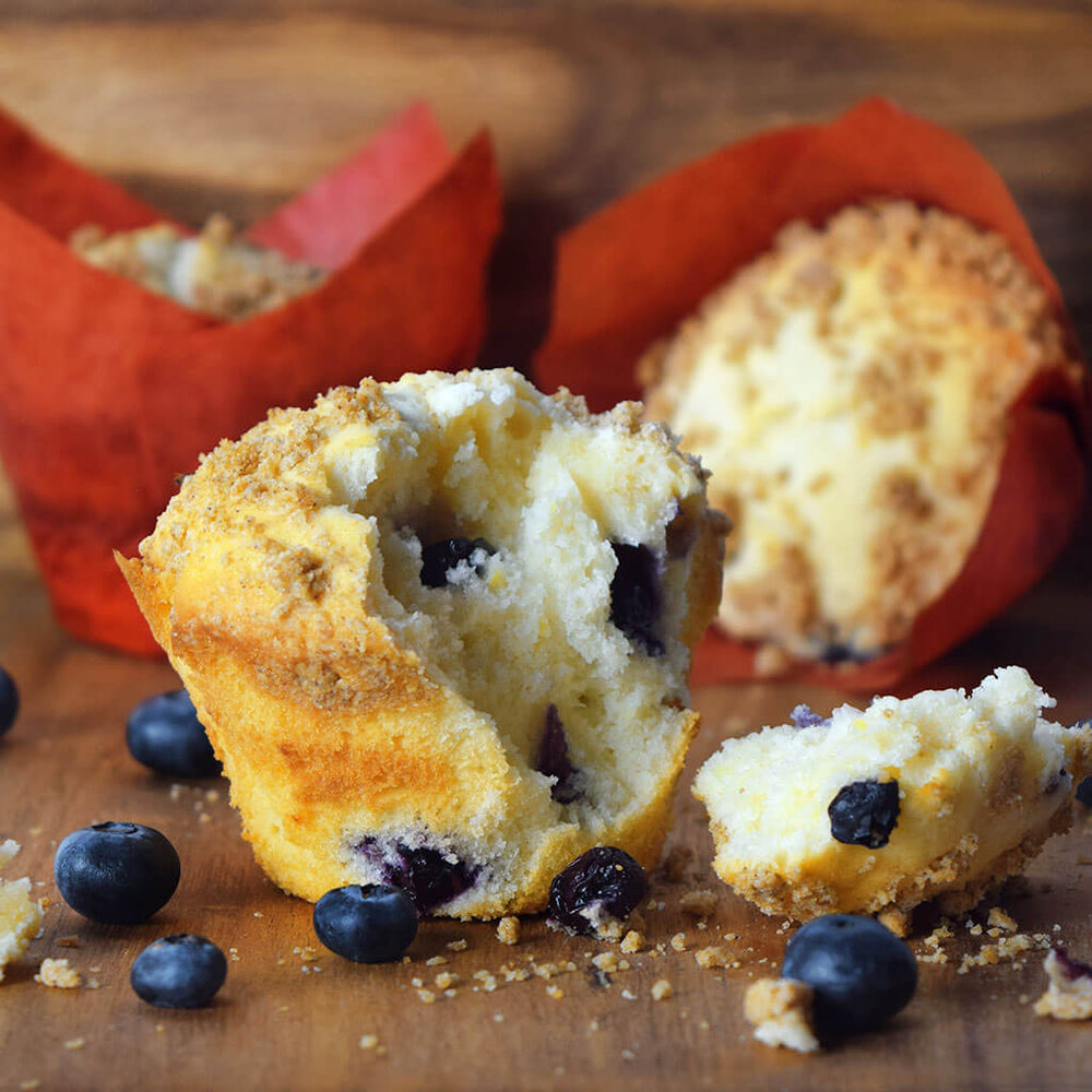 Blueberry Muffin Cake – how the gift is presented