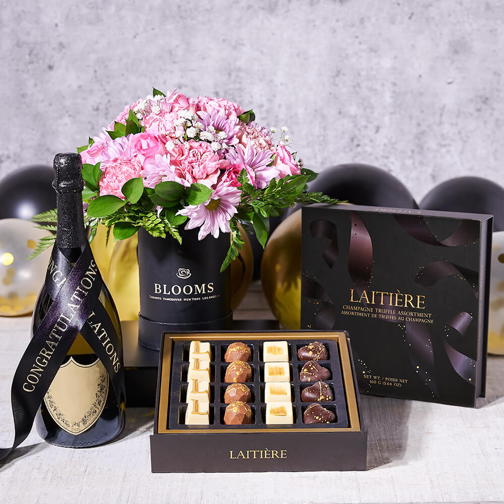 Congratulations To The Graduate Gift Set – how the gift is presented
