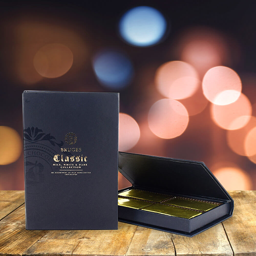 Artisan Trio Chocolate Gift Box – how the gift is presented