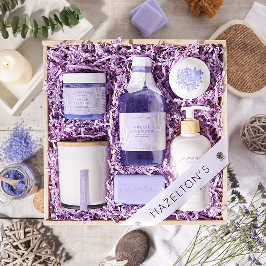 gift crate,  spa gift crate,  mother's day,  skincare,  lavender,  bath and body,  spa, spa gift crate delivery, delivery spa gift crate, bath and body crate usa, usa bath and body crate,