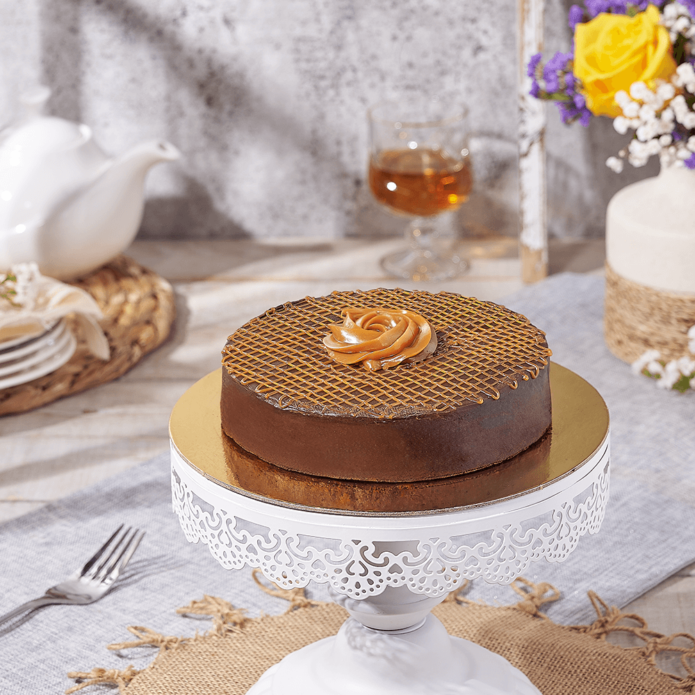 Gluten-Free Flourless Chocolate Cake – how the gift is presented