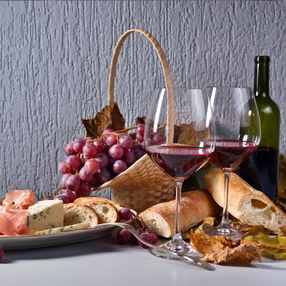 Cypress Gift Delivery - Wine Gift Baskets, Wine, Crackers, Nuts, Fruits - Hazelton's Gift Baskets