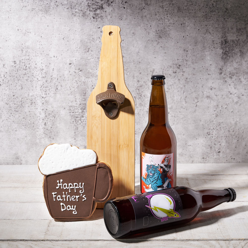 Father's Day Two Craft Beer Gift – how the gift is presented