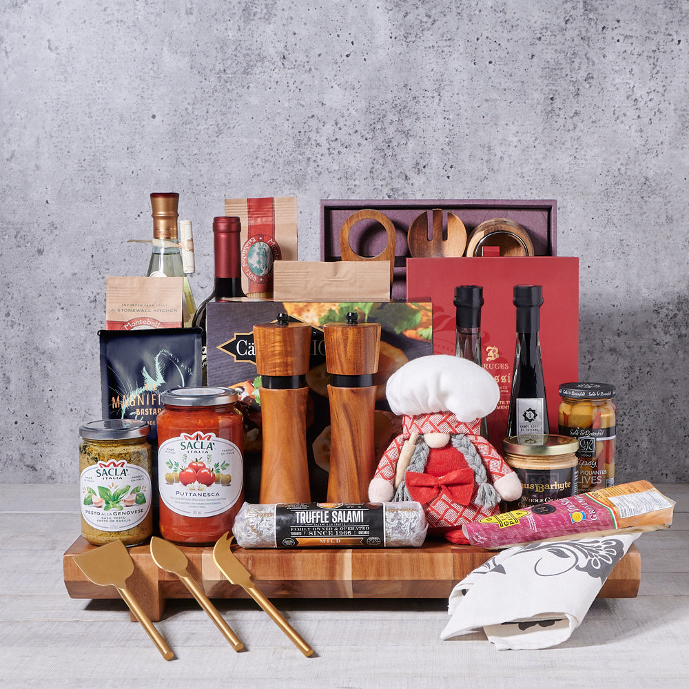 Dreamy Italian Gift Basket, gourmet gift, gourmet, wine gift, wine, pasta gift, pasta, 