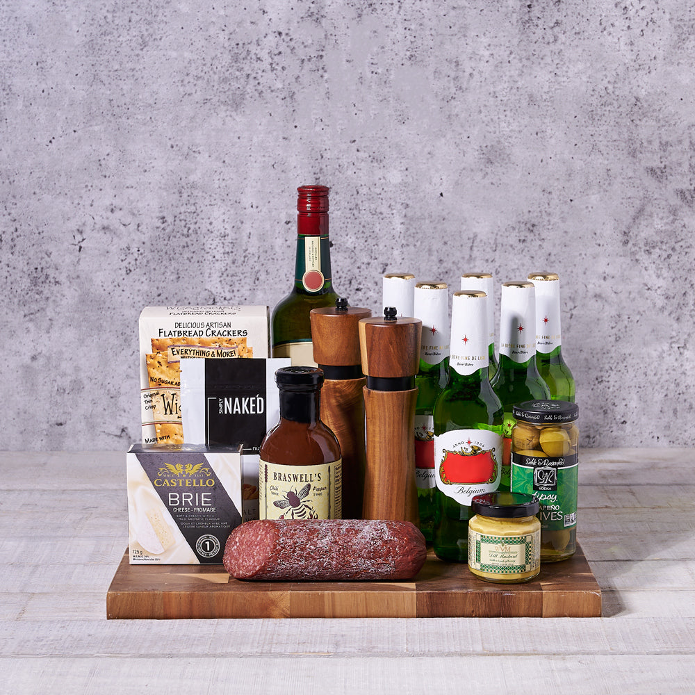 St. Patrick's Day Entertaining Gift Set – how the gift is presented