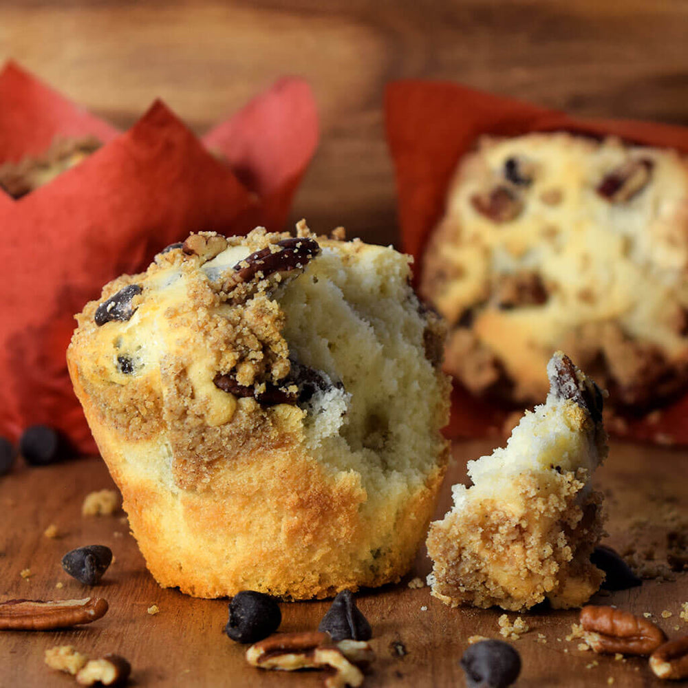 Marshmallow Topped Muffins – how the gift is presented