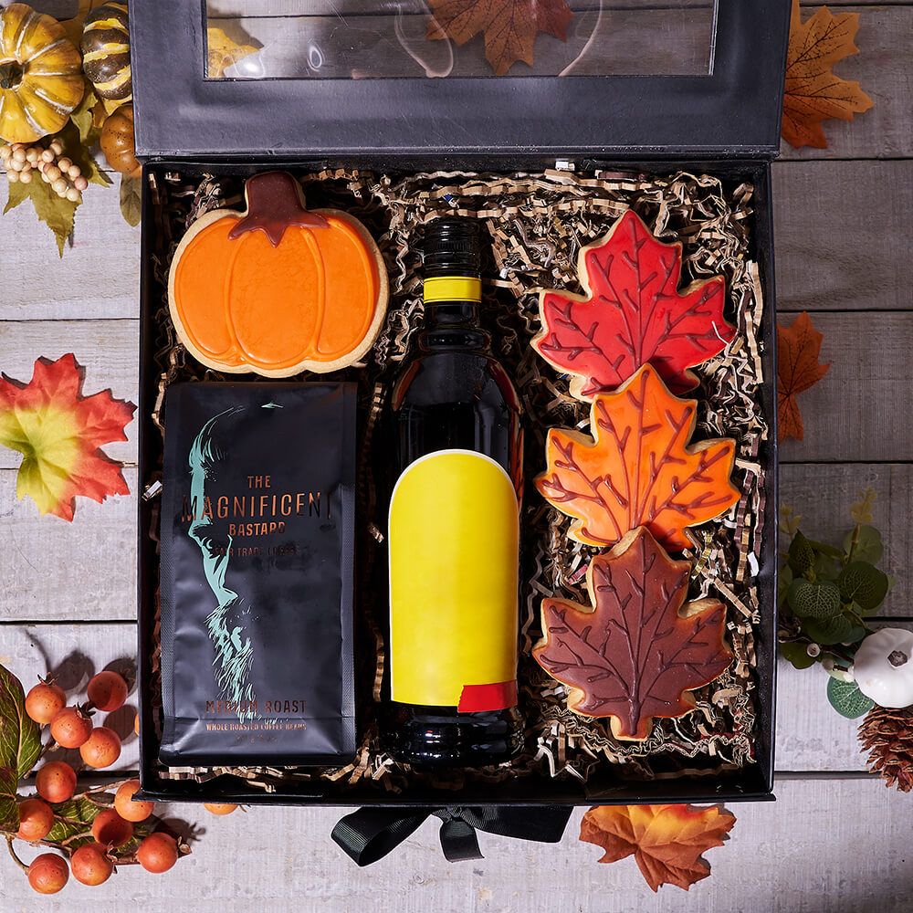 Thanksgiving Gift Crate – how the gift is presented